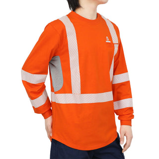 VentShield – 5.5 oz Lightweight Hi-Vis Summer Vented Mesh FR Long Sleeve T-Shirt