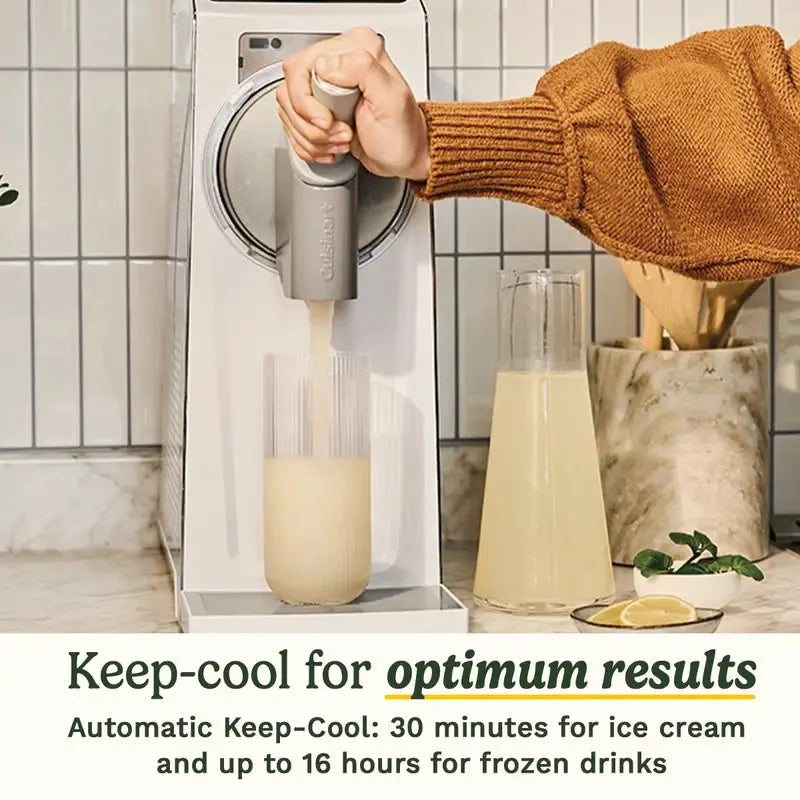 SwirlChill – 6-in-1 Frozen Dessert Maker for Soft Serve, Slushies, Sorbet & Frozen Drinks