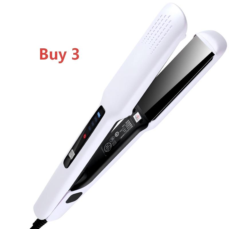 SilkGlide – ✨💇‍♀️ 2-in-1 Hair Straightener and Curler with Negative Ionic Care