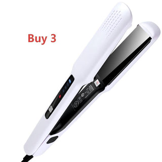 SilkGlide – ✨💇‍♀️ 2-in-1 Hair Straightener and Curler with Negative Ionic Care