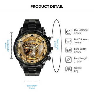 FaithMark – Personalized Crucifix Watch