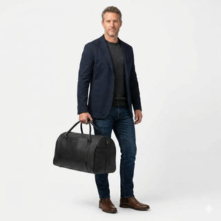 SuitStride – Him Edition 2-in-1 Garment Duffel Bag with Optional Wheels