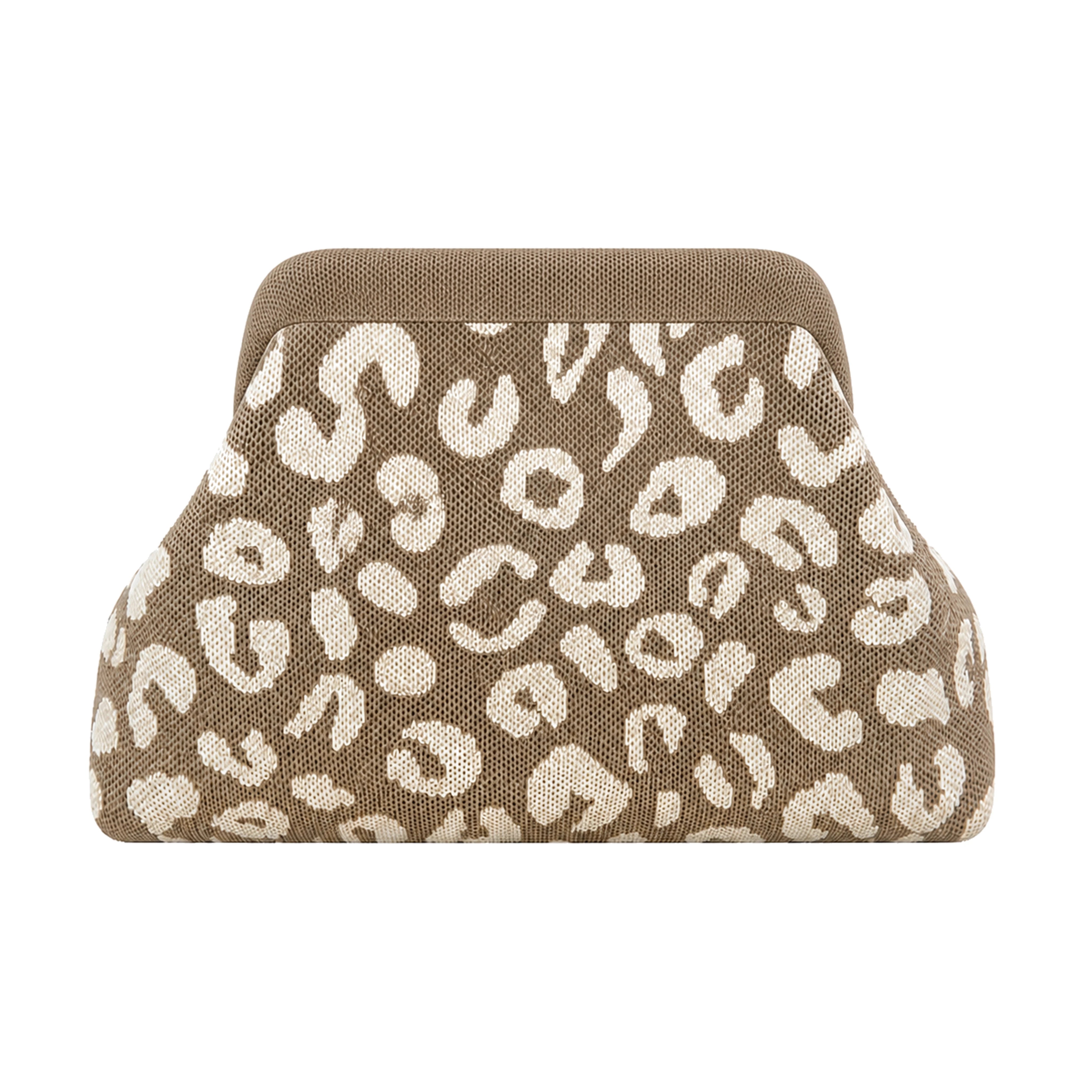 SnapKnit – Snap-Shut Knitted Makeup Bag with Wide Opening