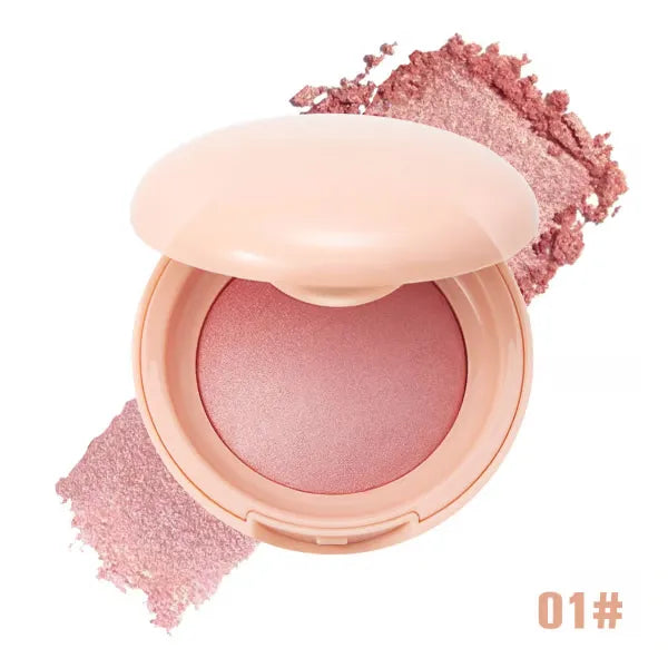 BloomGlow – Baked Highlighting Powder Blush