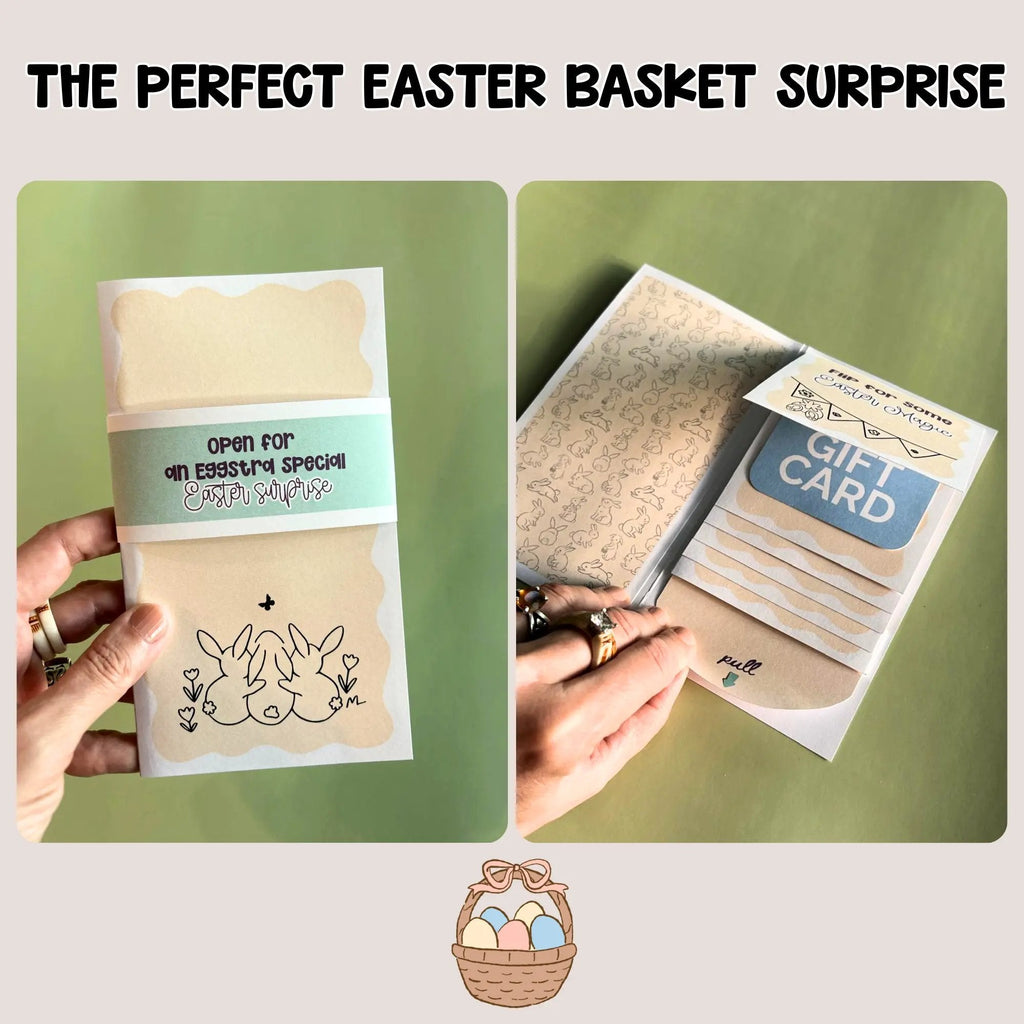 CascadeCard – Handmade Waterfall Gift Card Booklet