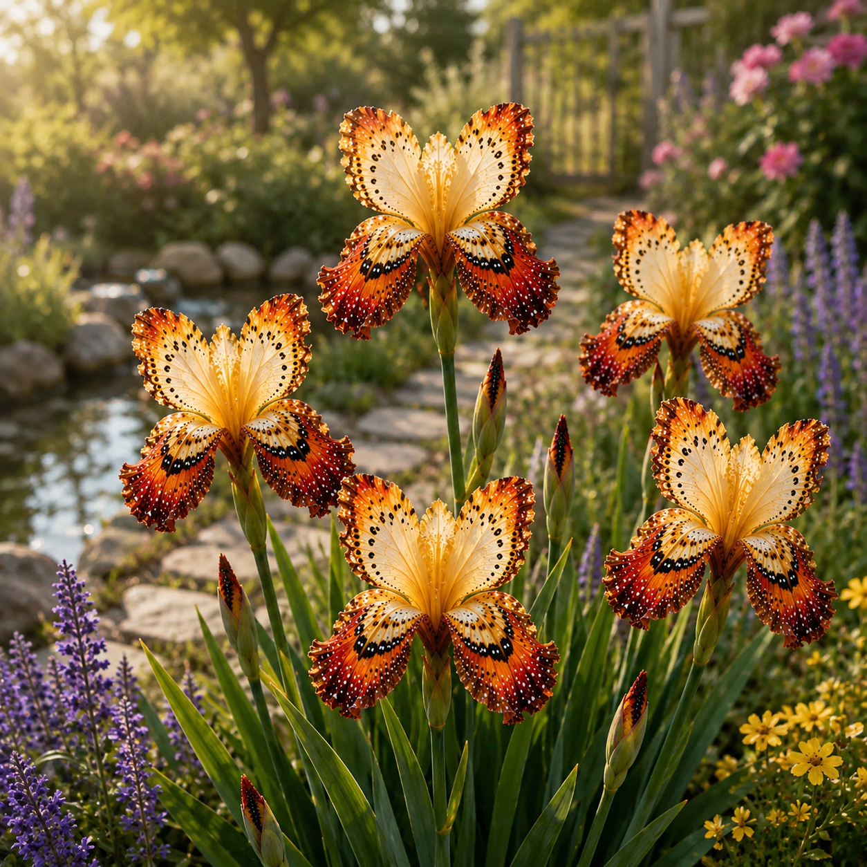 FlutterIris – Butterfly Iris Bulbs for a Magical Garden Showstopper