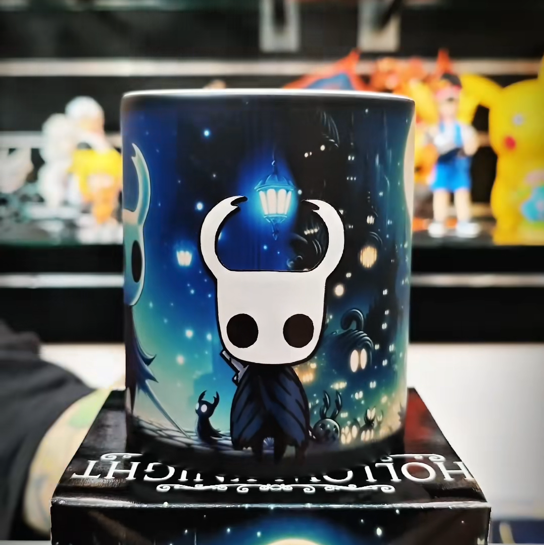 HallowGlow – Hollow Knight Heat-Sensitive Color-Changing Mug ❗