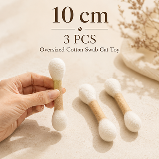 FeltSwab – Double-Ended Wool Cat Toy