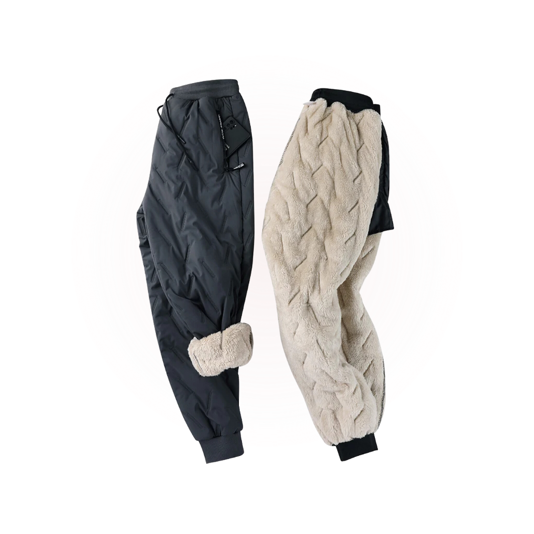 Close-up view of NOVARILLO winter pants