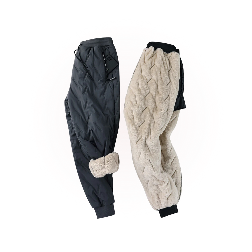 Close-up view of NOVARILLO winter pants