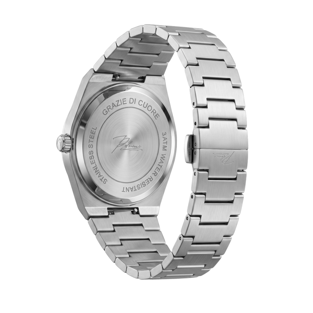 VittorioEdge – Stainless Steel Day/Date Quartz Watch