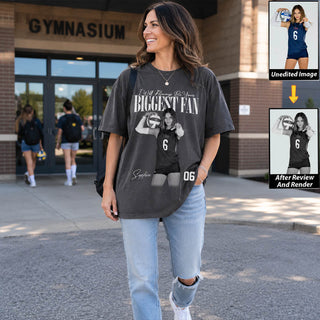VolleyStory – Personalized Retro Volleyball Top