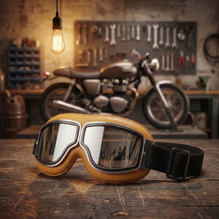 🔥 RetroRide – OTG Vintage Motorcycle Goggles (Fits Over Glasses)