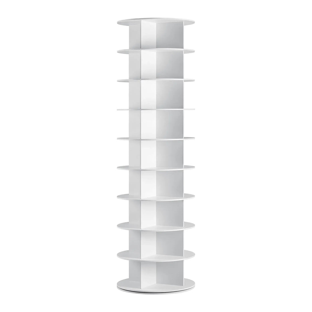 ShoeSpin – 360° Rotating Shoe Storage Tower