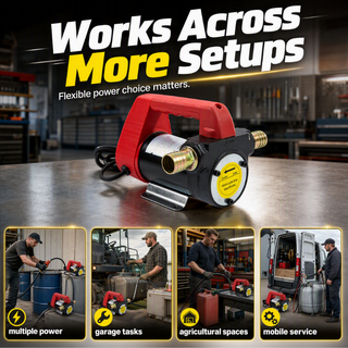 DieselDash – ⛽ 🚜 25 GPM Diesel Transfer Pump to Move Fuel Fast on Farms, Garages & Job Sites ⚡