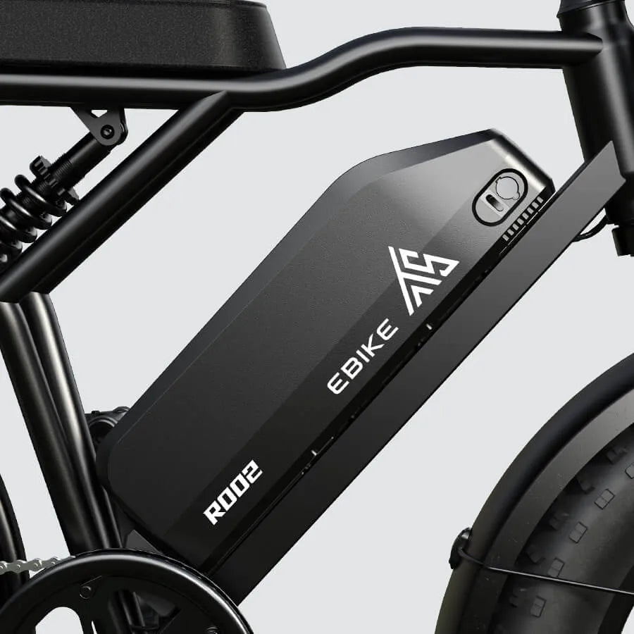 TrailThunder – 1500W Full-Suspension Moped-Style Electric Bike with 20" Fat Tires