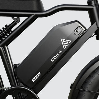 TrailThunder – 1500W Full-Suspension Moped-Style Electric Bike with 20" Fat Tires