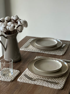 WeaveNest – Rectangular Textured Placemat