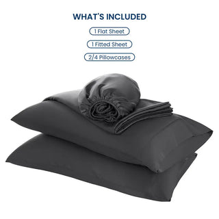 ❄️BambooBreeze – Silky Soft Cooling Sheets with 16-Inch Deep Pockets