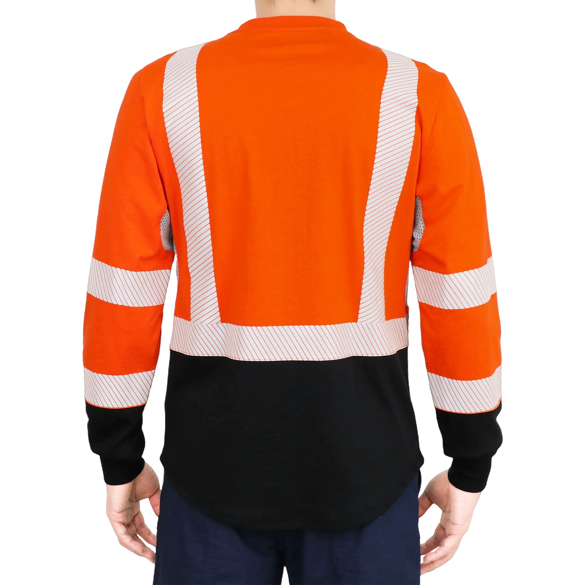 VentShield – 5.5 oz Lightweight Hi-Vis Summer Vented Mesh FR Long Sleeve T-Shirt