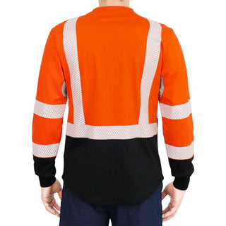 VentShield – 5.5 oz Lightweight Hi-Vis Summer Vented Mesh FR Long Sleeve T-Shirt