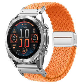 MagWeave – Magnetic Buckle Stretch Nylon Band for Garmin QuickFit 20/22/26mm