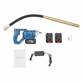 VibraCrete – Cordless Electric Concrete Vibrator with 400W Brushless Motor and 3.3 ft (1 m) Vibrating Rod