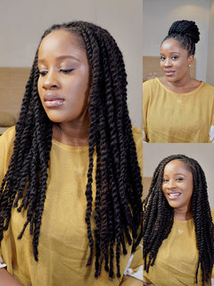 KinkyBlend – Afro Kinky Synthetic Braiding Hair Extensions