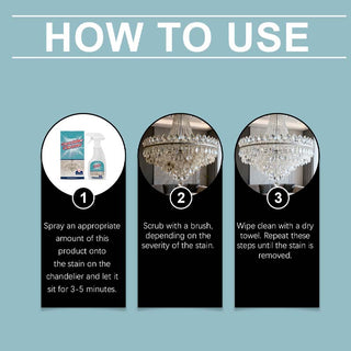 CrystalGlow – Chandelier Cleaning & Care Spray