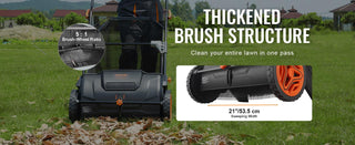 YardSweep – 🔥 Push Lawn Sweeper & Leaf Collector 🌿