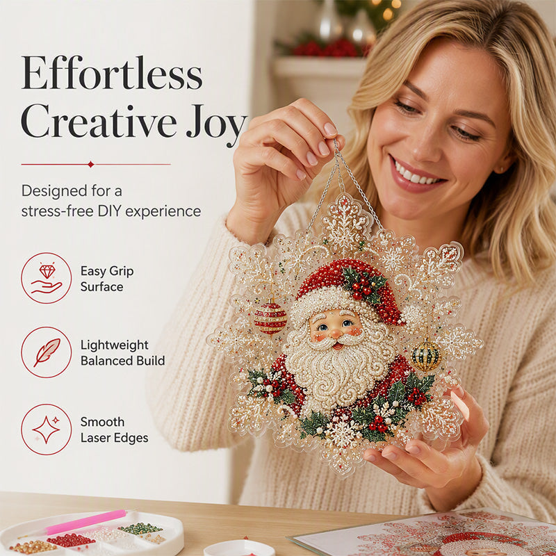 FestiveSpark – 🥰🎅Christmas Diamond Art Hanging Kit