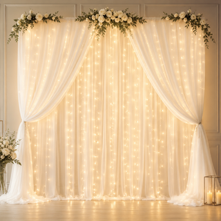 DreamGlow – Tulle Curtain Lights Set