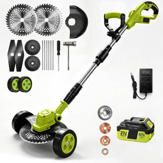 TrimTrio – 3-in-1 Cordless Lawn Mower, Grass Trimmer & Edger with 21V Batteries
