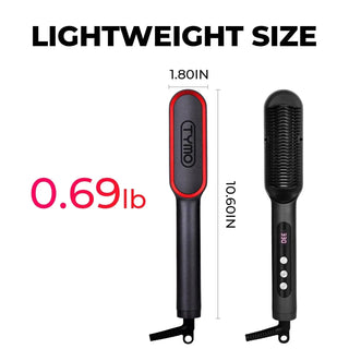 SilkGlide – 2-in-1 Ionic Hair Straightening Brush