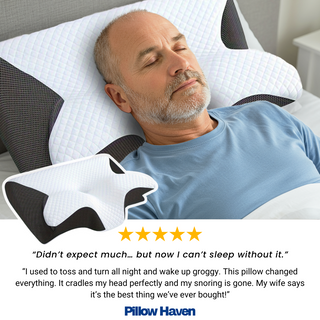 HushAlign – The Anti-Snore Pillow That Silences Snoring by Fixing Your Sleep Posture
