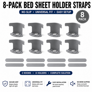 SheetLock – Locking Fitted Sheet Corner Holders