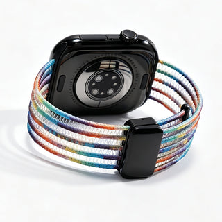 AiryWeave – Breathable Fishnet Silk Band for Apple Watch