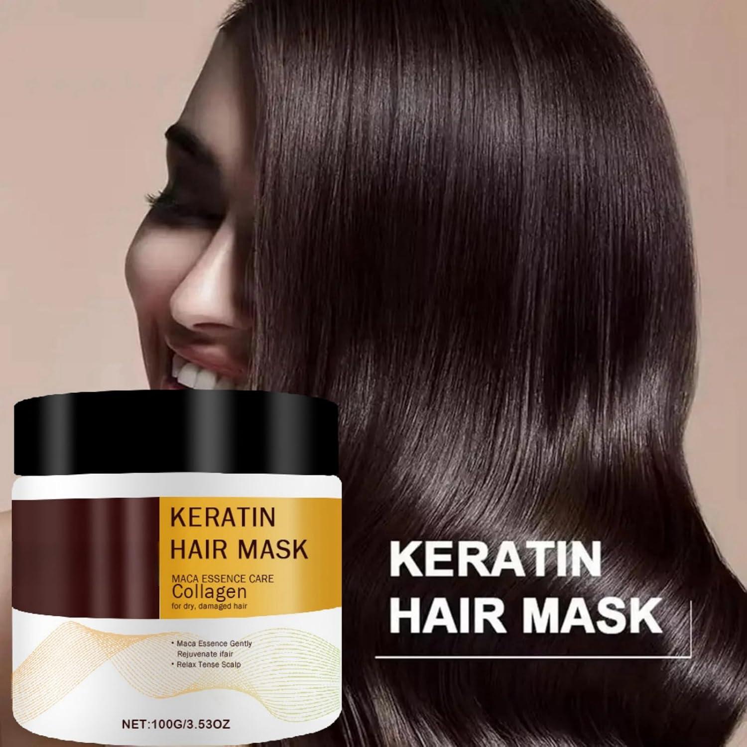 SilkRevive – Herbal Collagen Hair Revival Mask💁‍♀️🧴