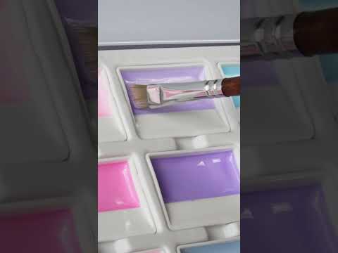 MacaronMuse – 24-Color Opaque Semi-Solid Watercolor Paint Set