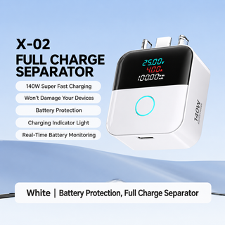 FullStop – 140W USB-C Auto-Disconnect Charging Guard with Overcharge Protection