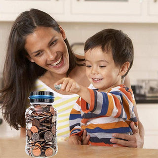 CoinTally – Digital Counting Money Jar with LCD Display