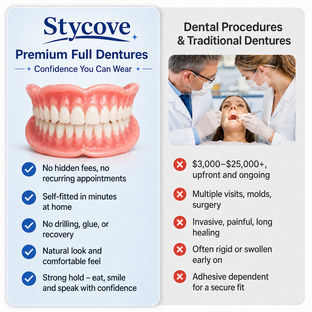 ComfortBite – Custom-Fit Dentures for Everyday Comfort