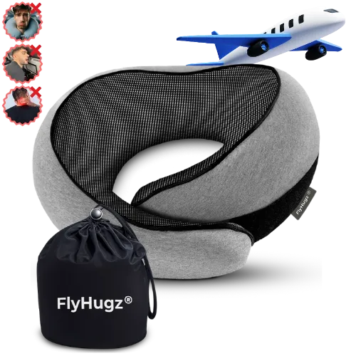 CloudWrap – 360° Memory Foam Travel Pillow