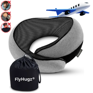 CloudWrap – 360° Memory Foam Travel Pillow