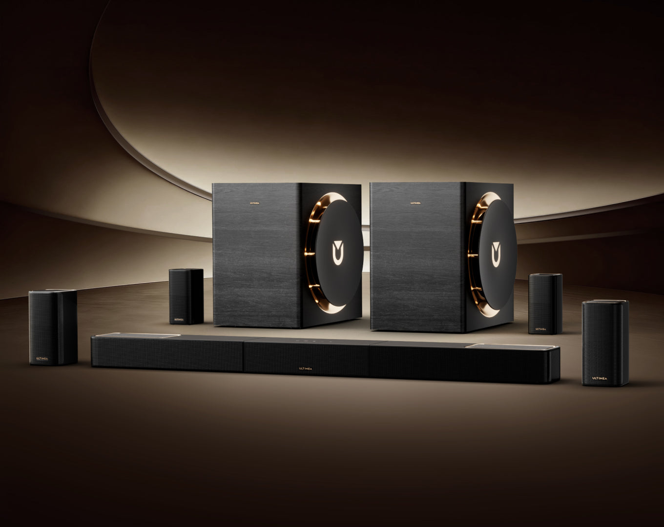 SkyWaveDual – 9.2.6 Dolby Atmos Wireless Surround Soundbar System with Dual 10" Subwoofers