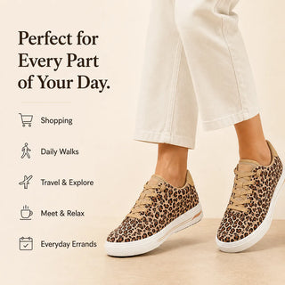 CanvasEase – Women’s Washable Arch Support Slip-On Sneakers
