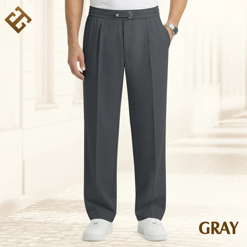 SmartDrape – Men's Flexible Straight-Fit Pull-On Comfort Pants