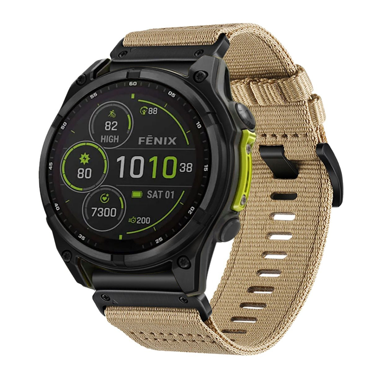 TrailWeave – Nylon Canvas Strap for Garmin QuickFit 20/22/26mm Watches