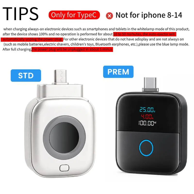 FullStop – 140W USB-C Auto-Disconnect Charging Guard with Overcharge Protection