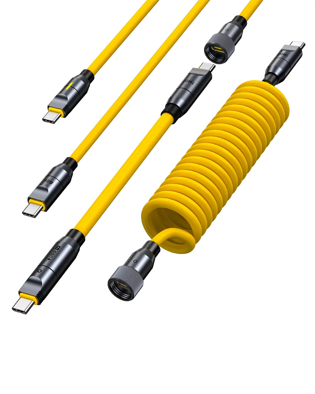 CableForge – Modular 240W USB4 Charging Cable Set with 40Gbps & 8K Display